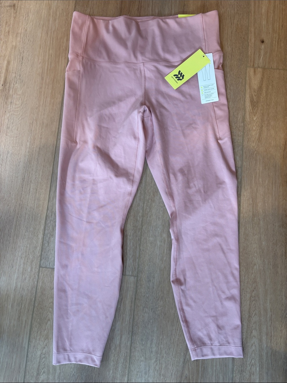 Woman’s' Pink Active Leggings - High Waist
